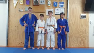 Ginkan athletes in Tasmanian State Judo team